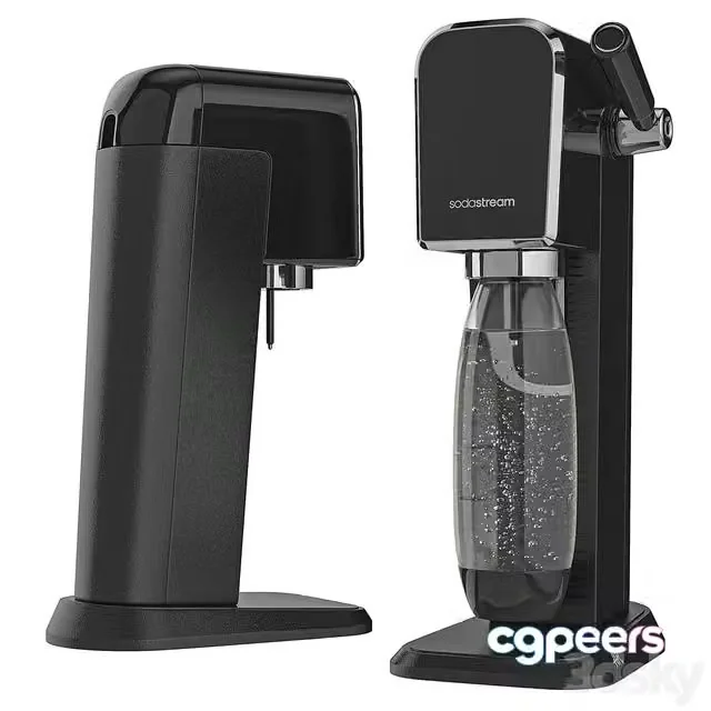 3ds Max Free – Sodastream Art Water Carbonator