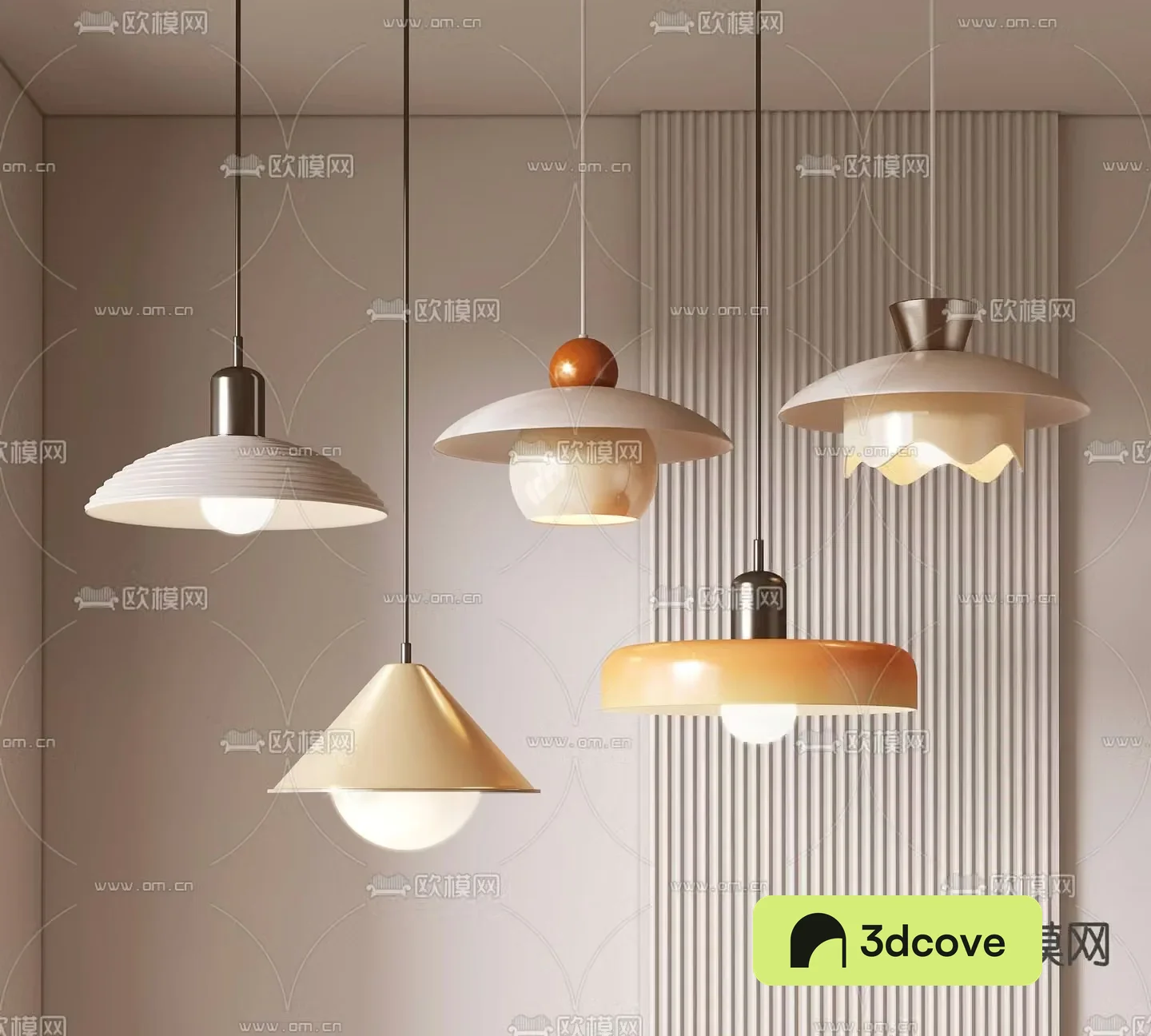 Nordic chandelier simple small chandelier