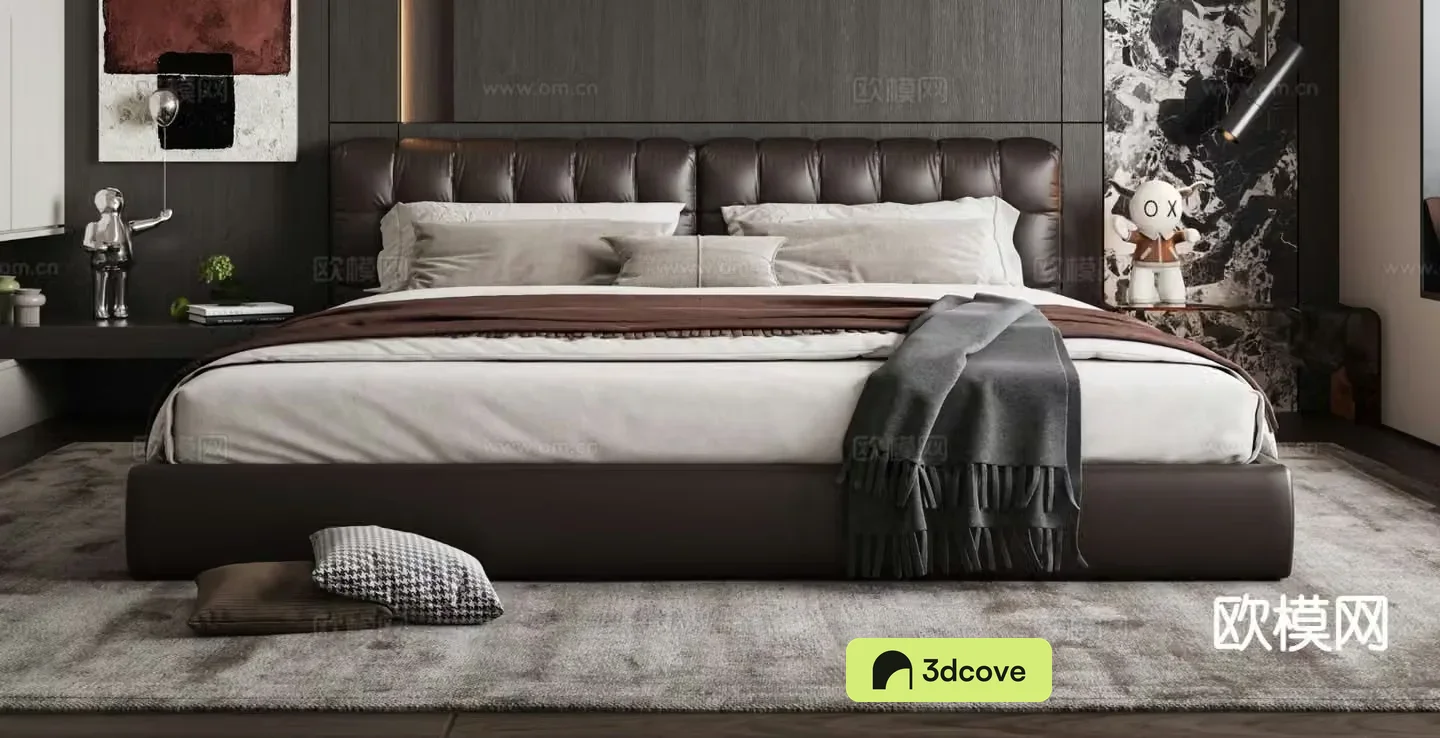 Italian double bed