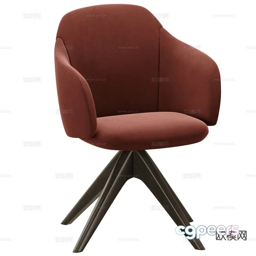 Innova chair single chair dining chair 3d model