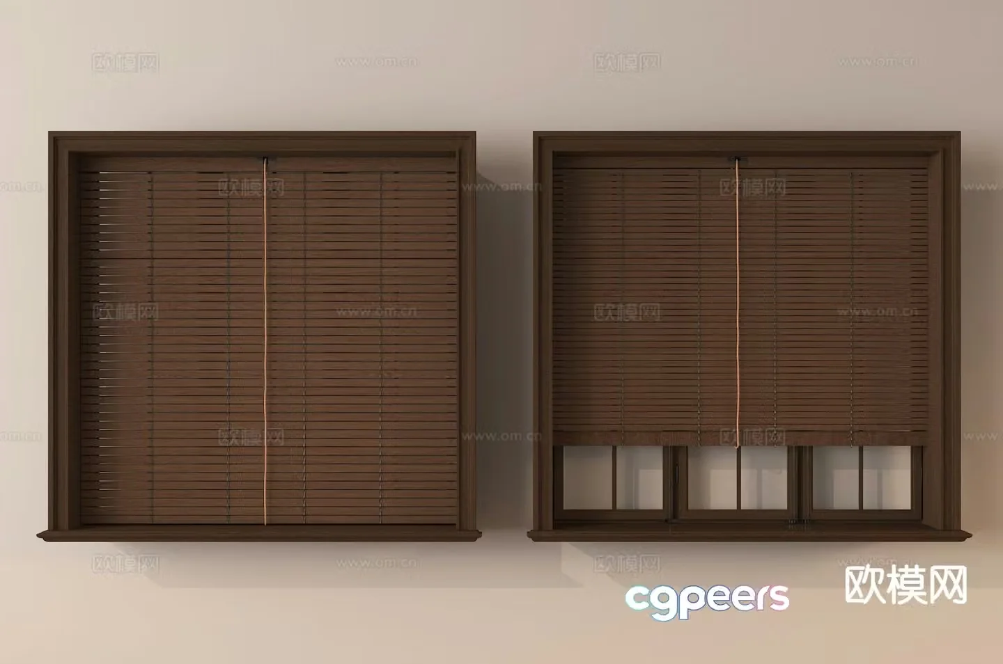 Curtains Pull Curtains Venetian Curtains Folding Curtains 3d model