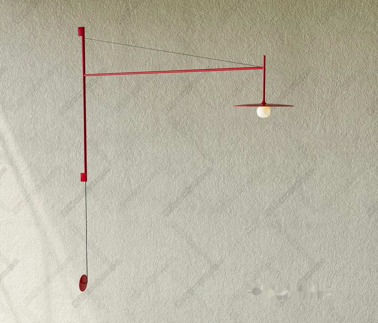 A Red Mobile 3D Model – 19104 – VRAY Render