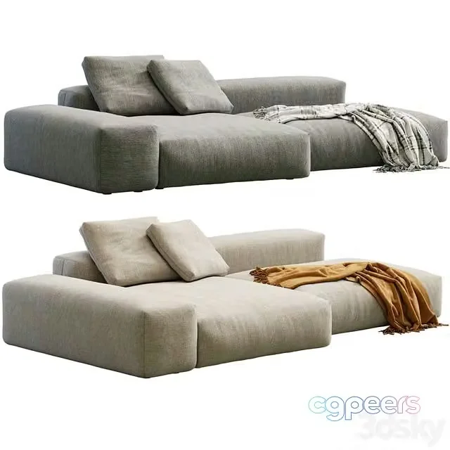 3ds Max Free – Sofa Boca Cosmo