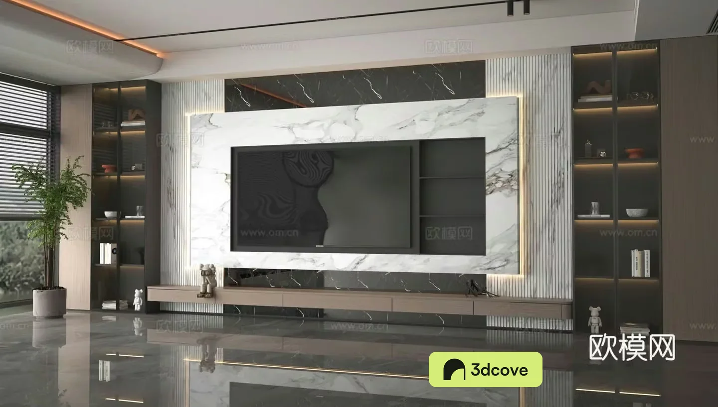 TV background wall