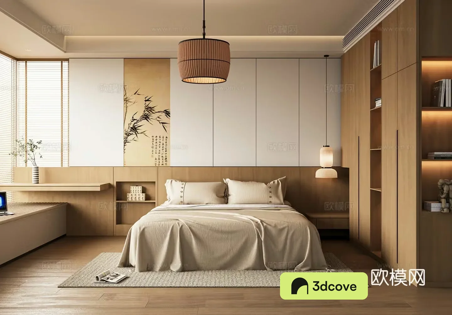 Song Dynasty aesthetic bedroom