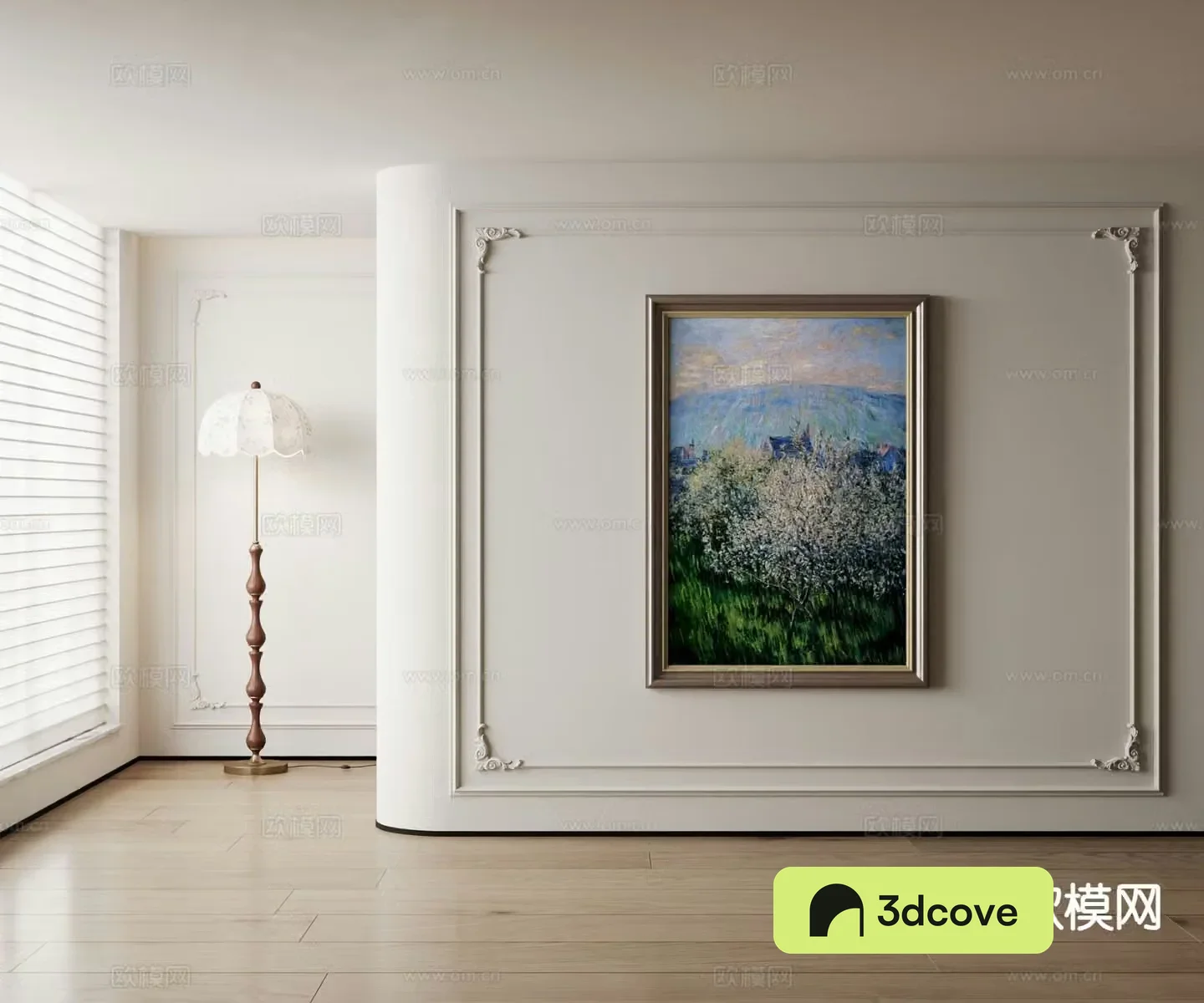 American decorative painting landscape oil painting