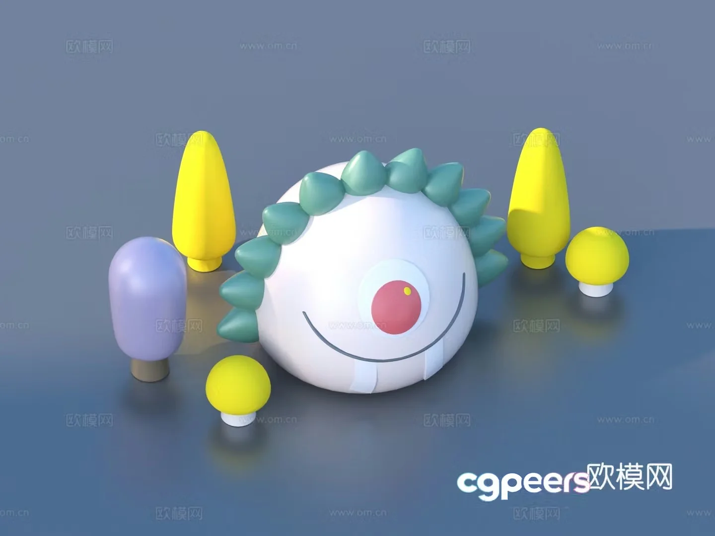 Cartoon toy cartoon ornament 3D model