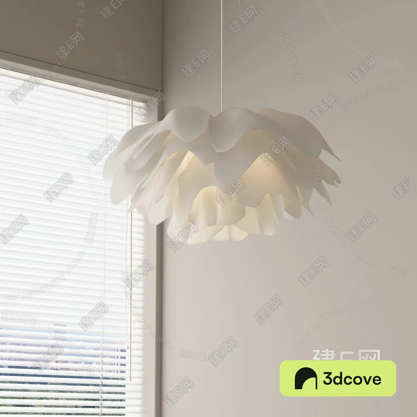 A White Light Fixture