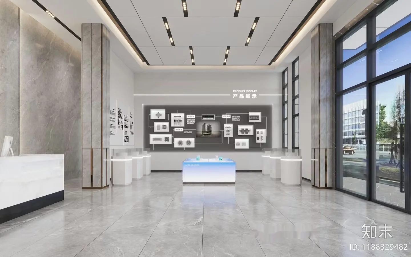 Modern Retail Store 3D Model – 19735 – CORONA Render