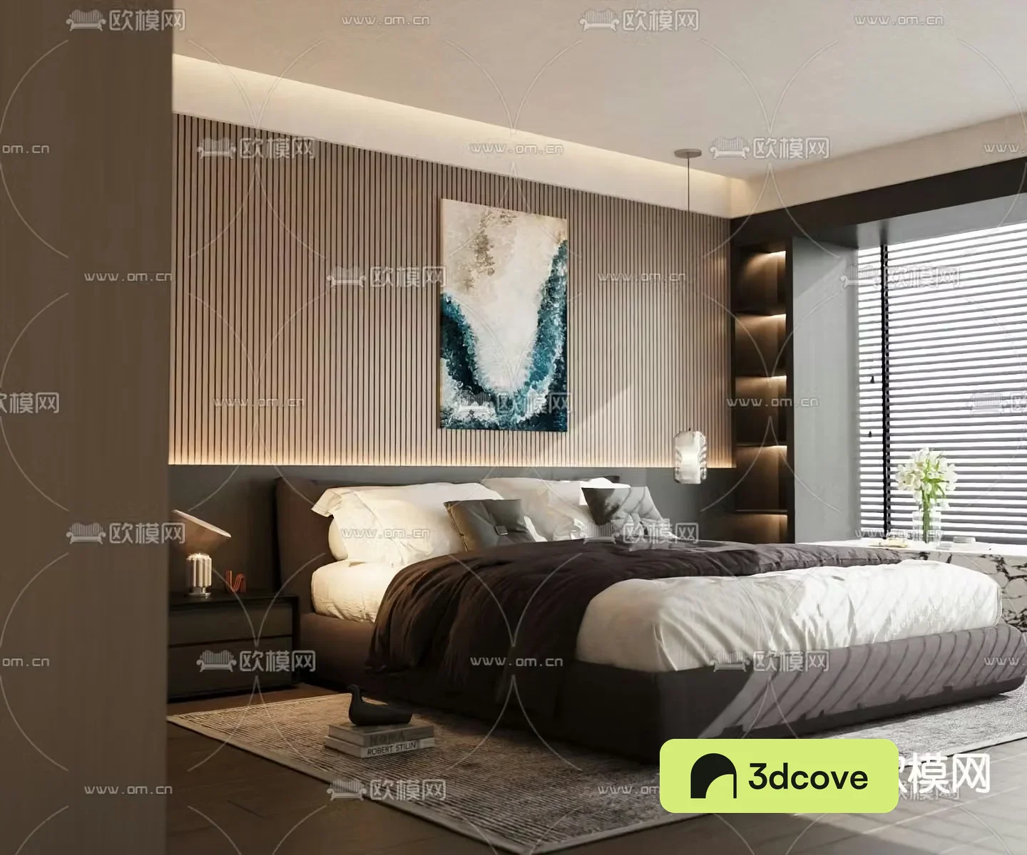 Italian double bed