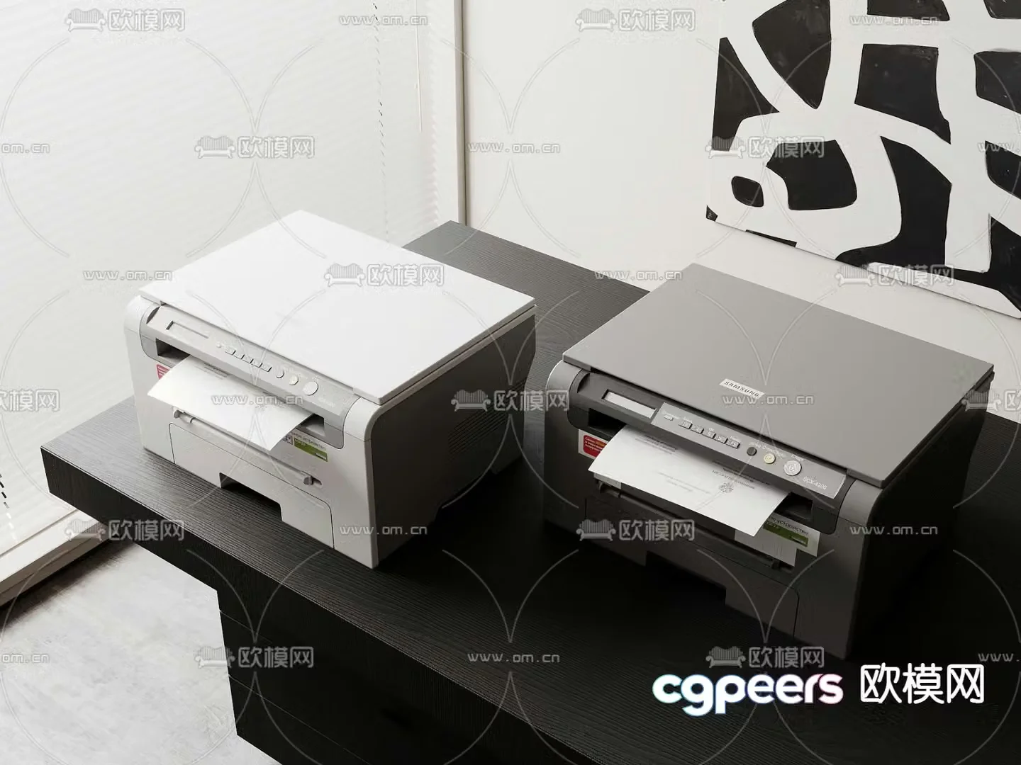 printer copy 3d model