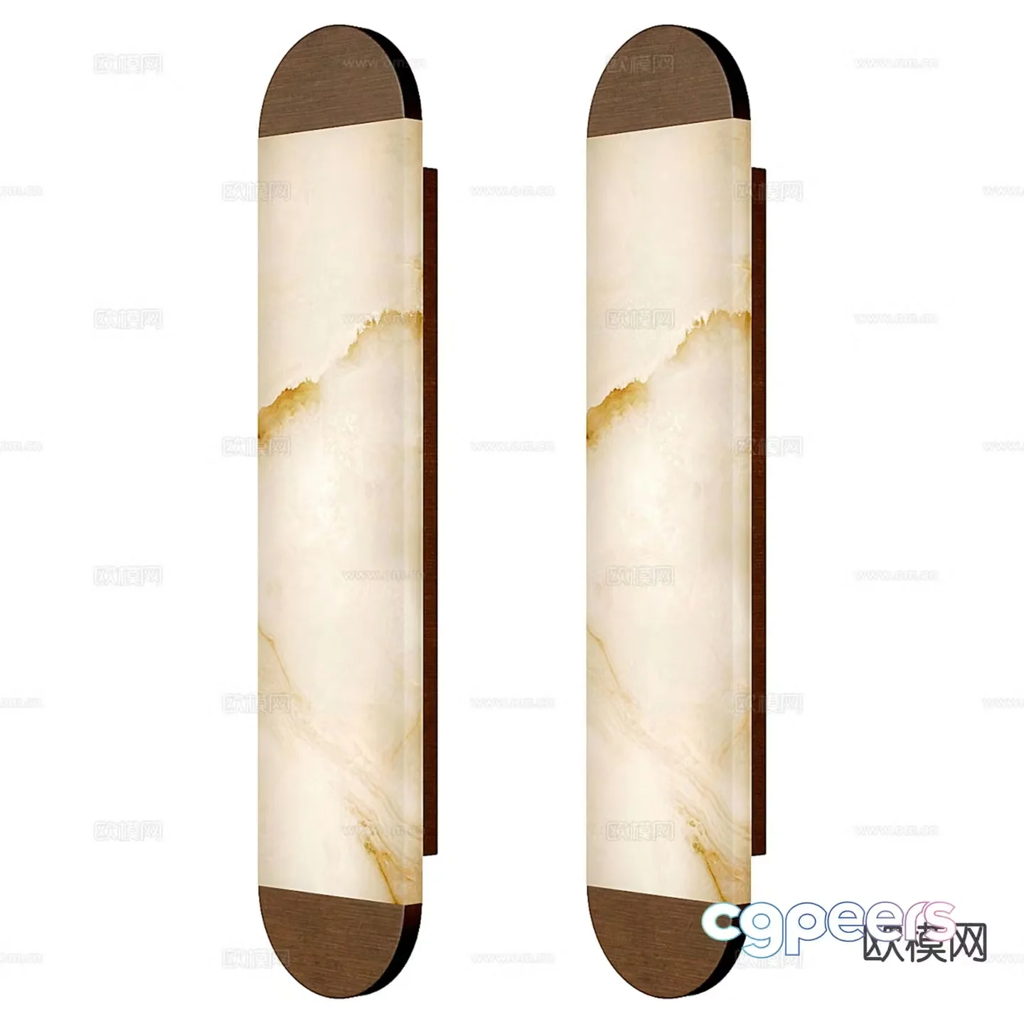 Light luxury wall lamp 3D model
