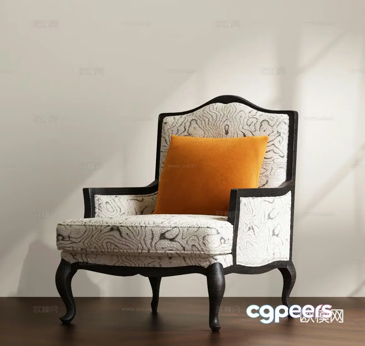 American casual chair modern American casual sofa modern American casual sofa 3D model