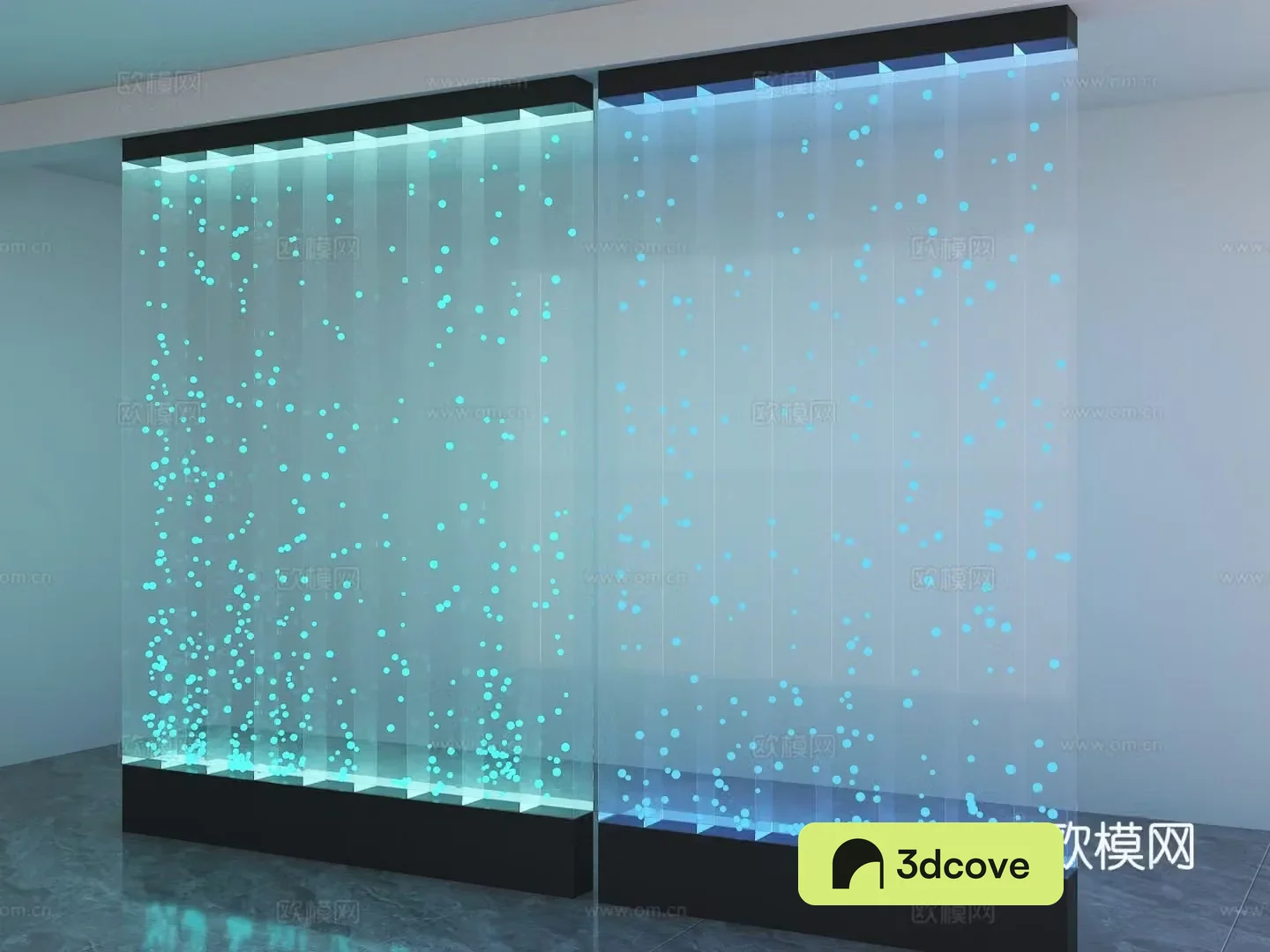 Water dance bubbles Water curtain wall partition Bubble wall Water dance screen Water dance partition Bubble bubbles