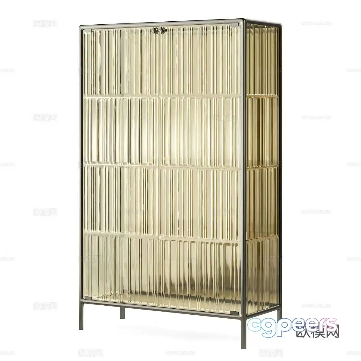 Decorative cabinet wine cabinet 3d model