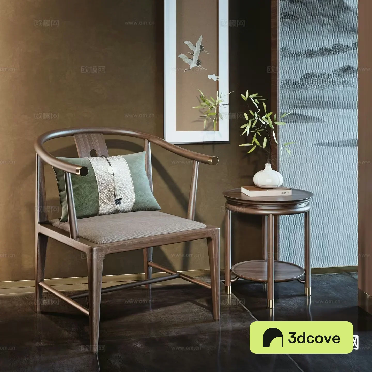 New Chinese style leisure chair