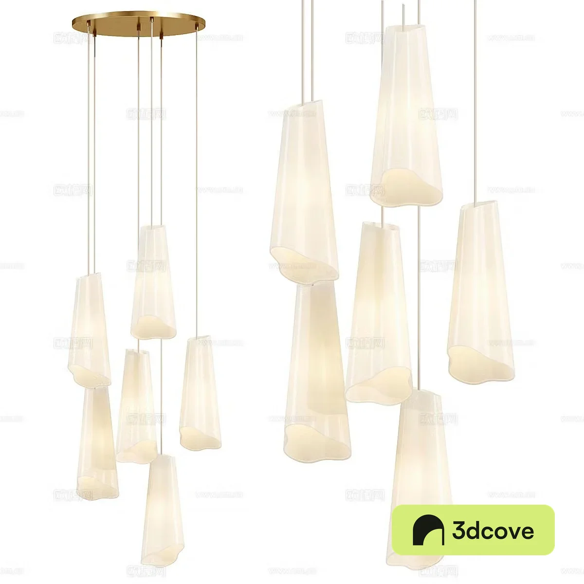 New Chinese style light luxury Sofia decorative chandelier
