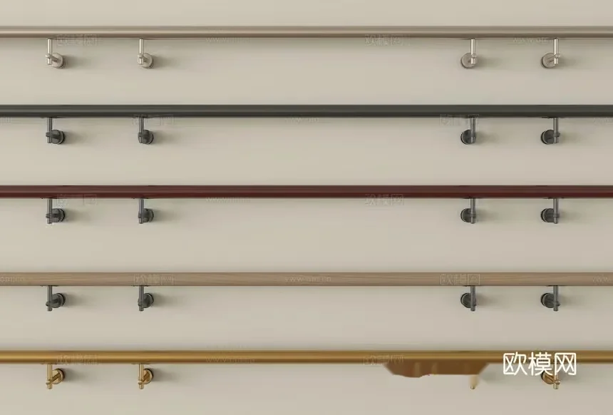 The Main Subject Is A Wall With Hooks And It Is Characterized By Its 3D Model – 4880 – VRAY Render