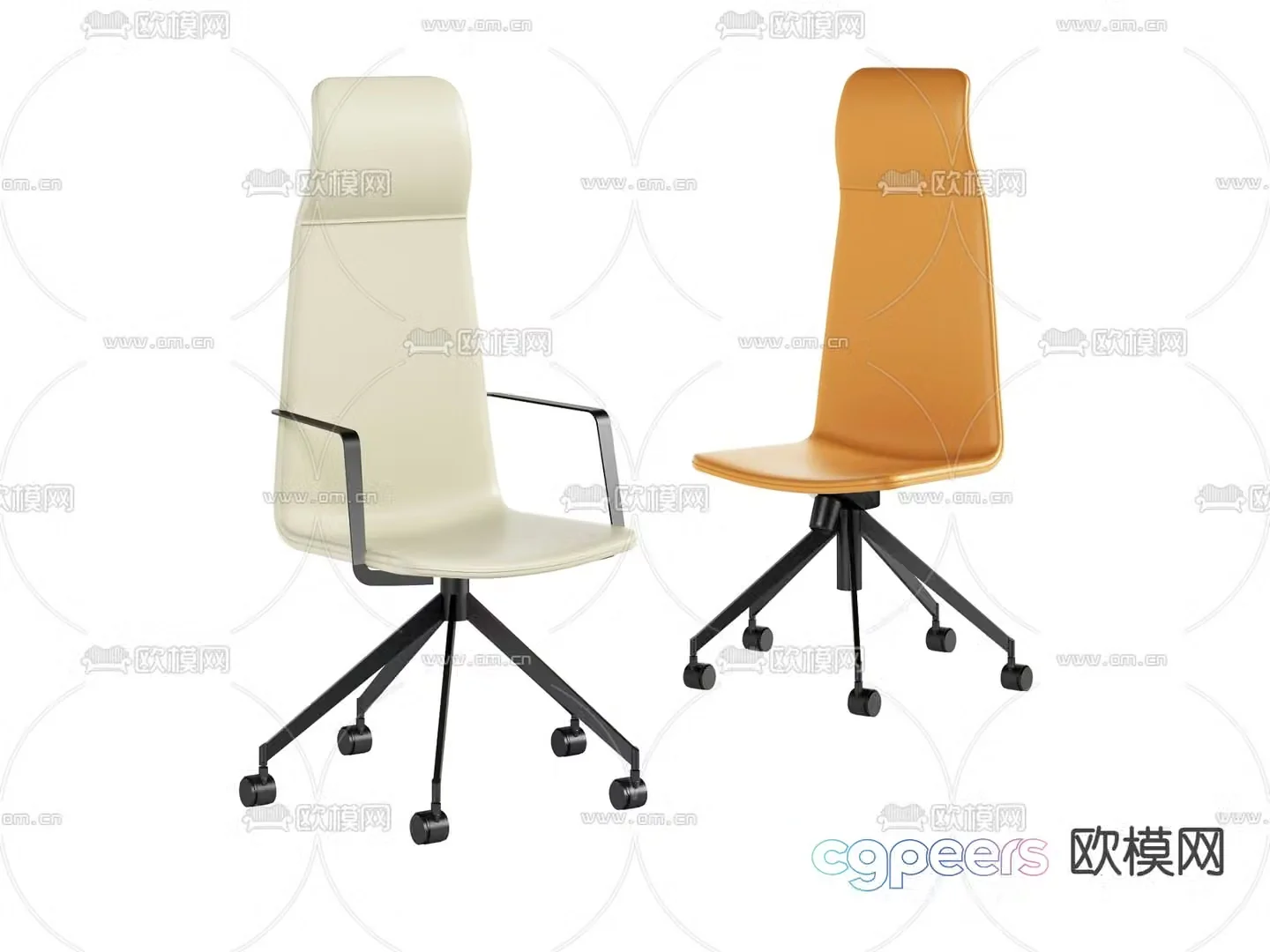 Office chair executive chair conference chair 3d model