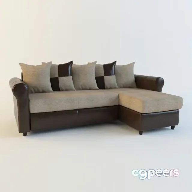 3ds Max Free – sofa Rhine