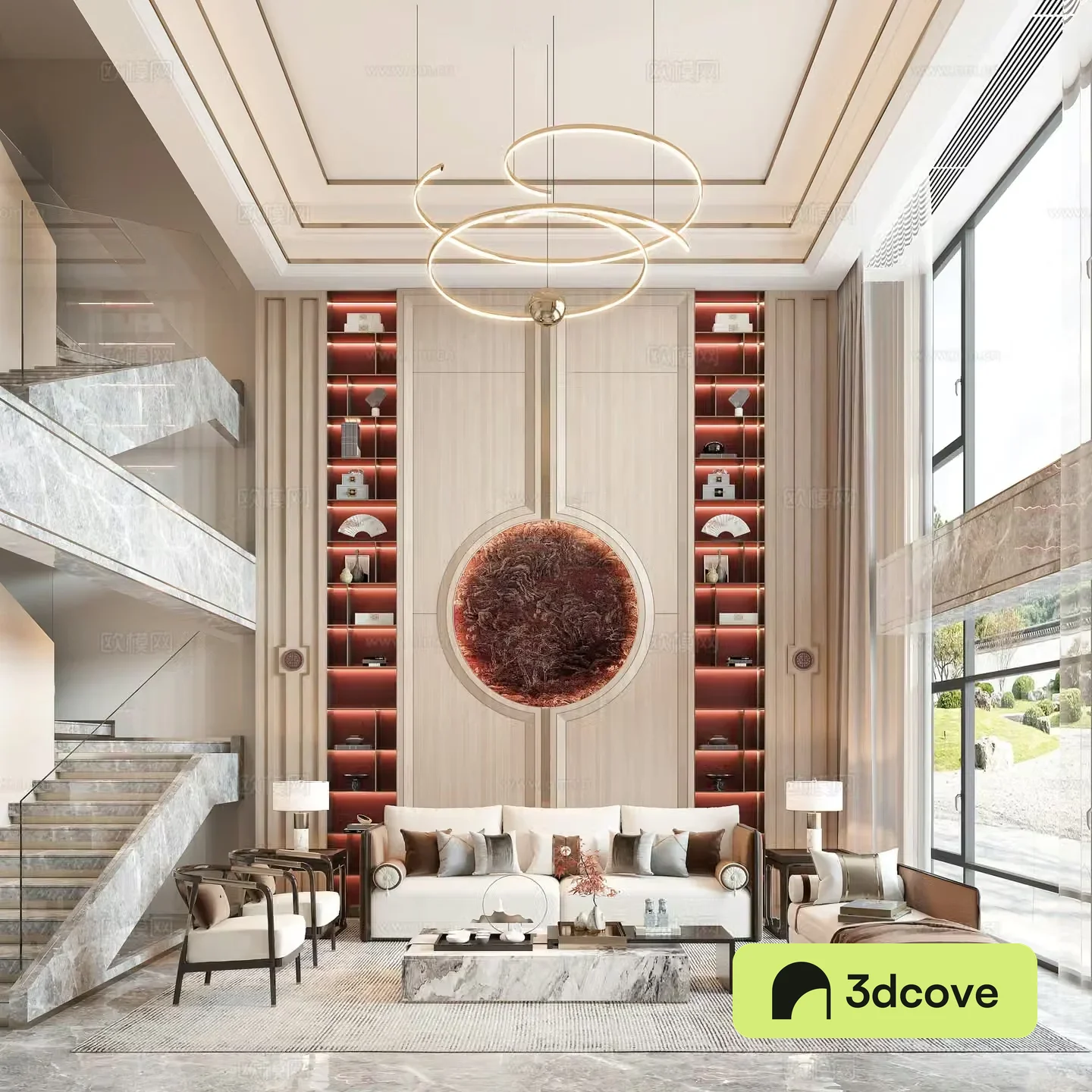New Chinese living room