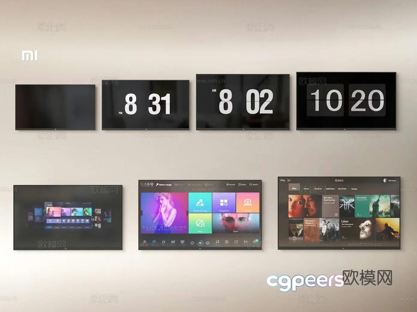 3D TV model