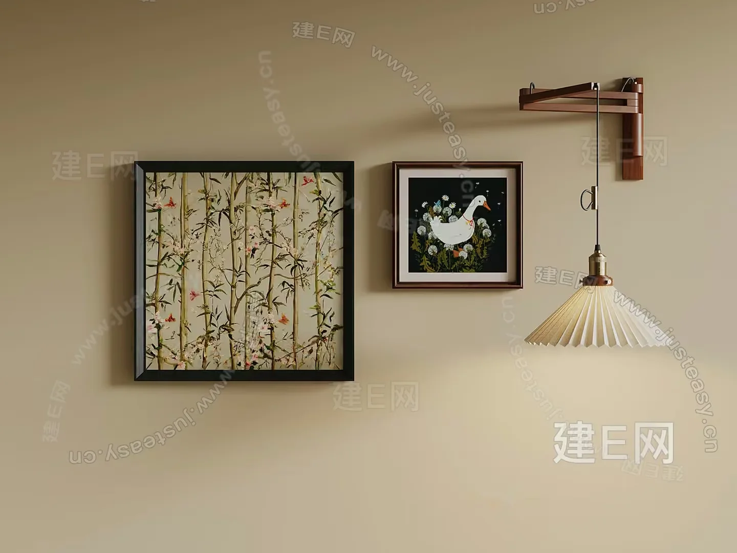 Cozy Home Decor 3D Model – 4619 – VRAY Render