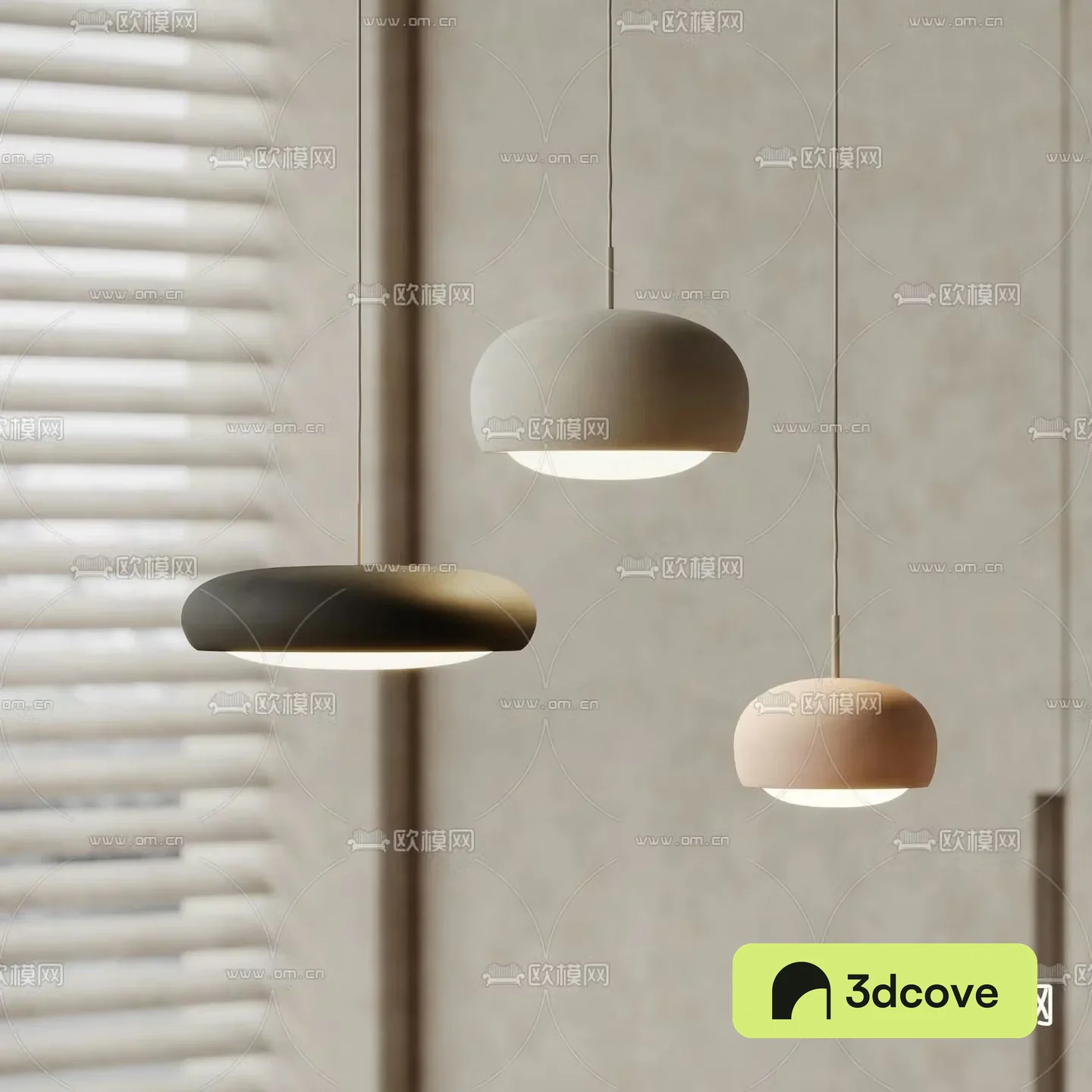 Modern small chandelier