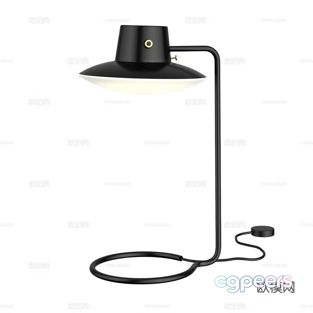 Louis Poulsen Modern Table Lamp Retro Table Lamp Simple Table Lamp 3D Model