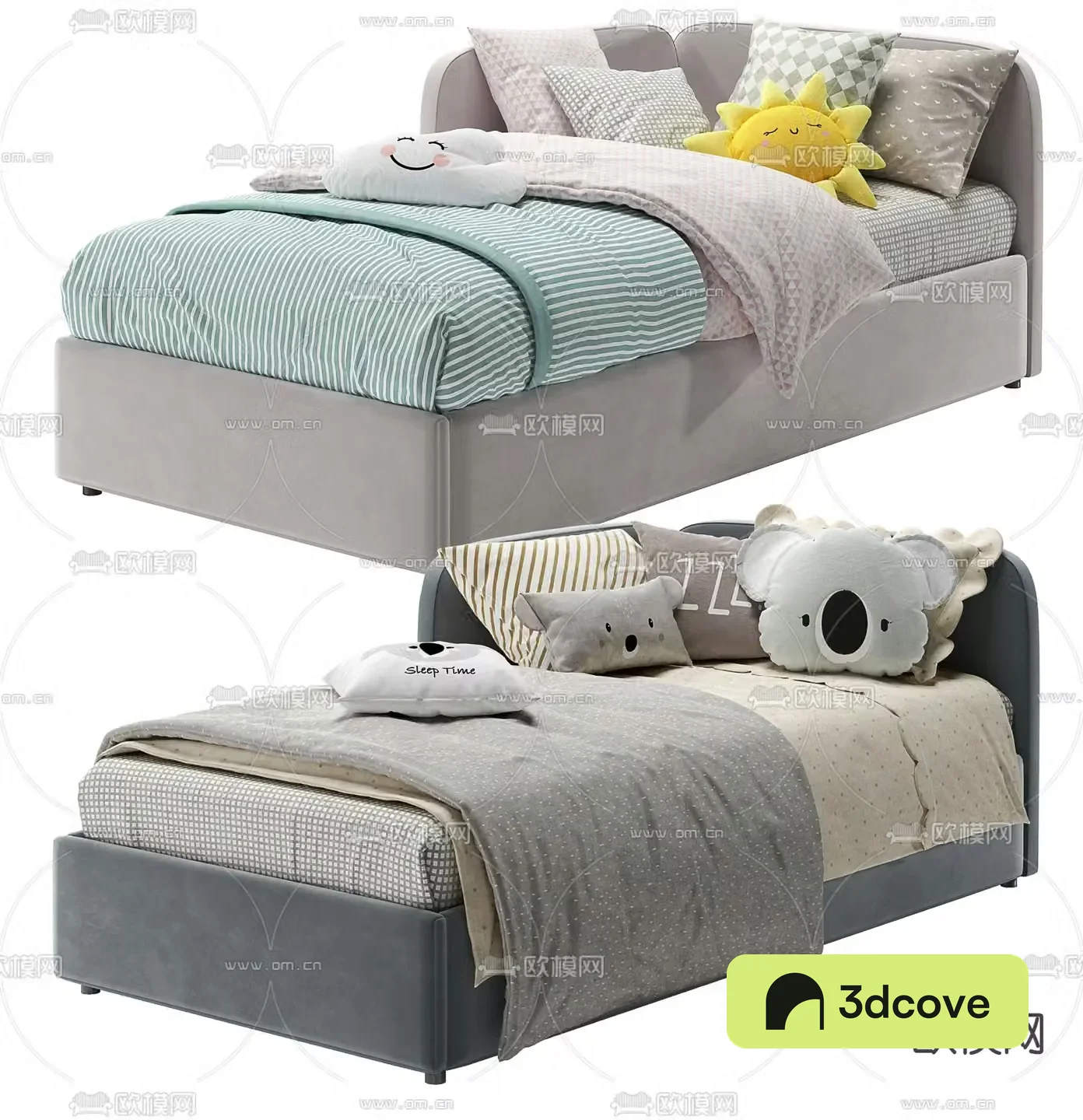 Modern children’s single bed
