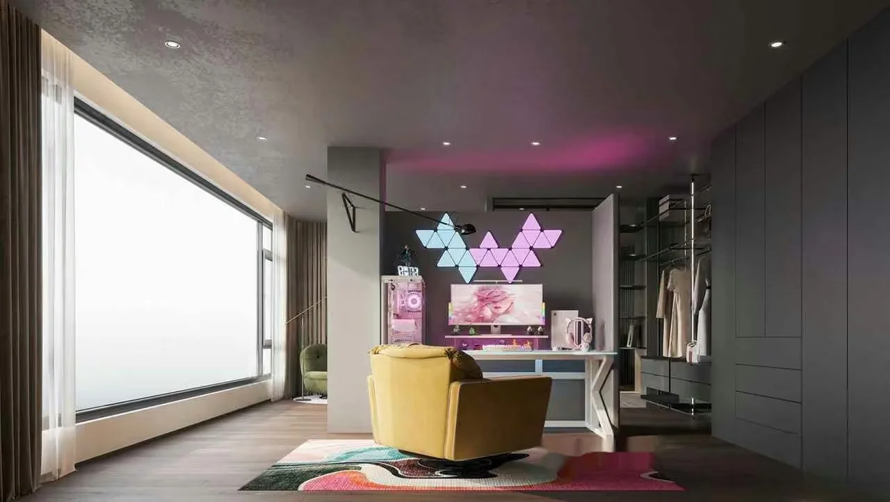 Modern Living Room 3D Model – 7537 – VRAY Render