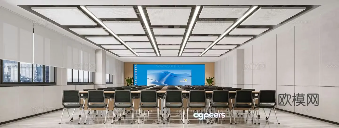 Conference room 3d model