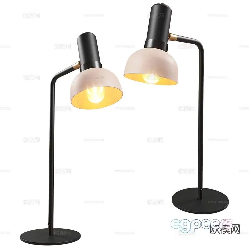 Zuiver Group simple table lamp 3d model