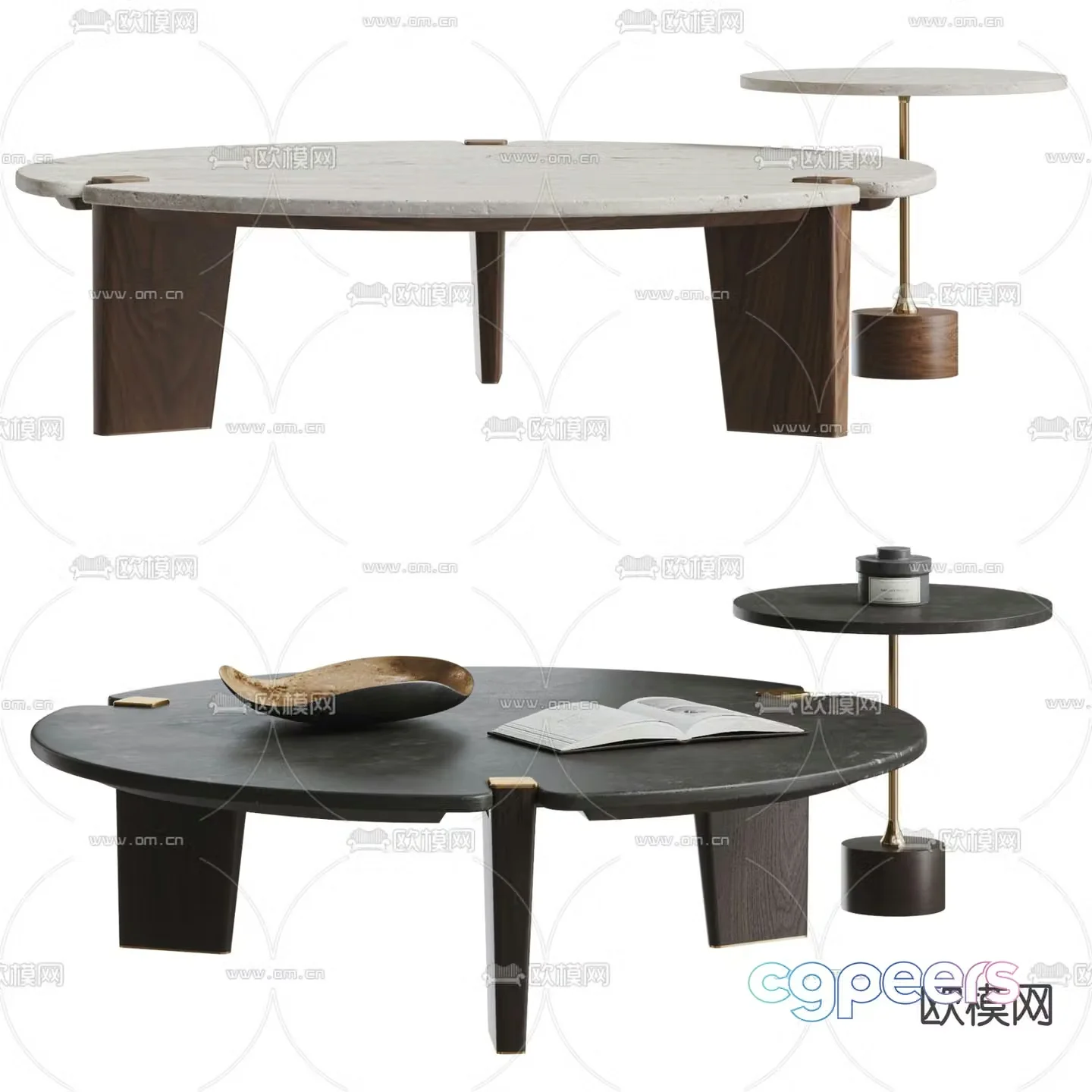 3D model of mother-in-law coffee table