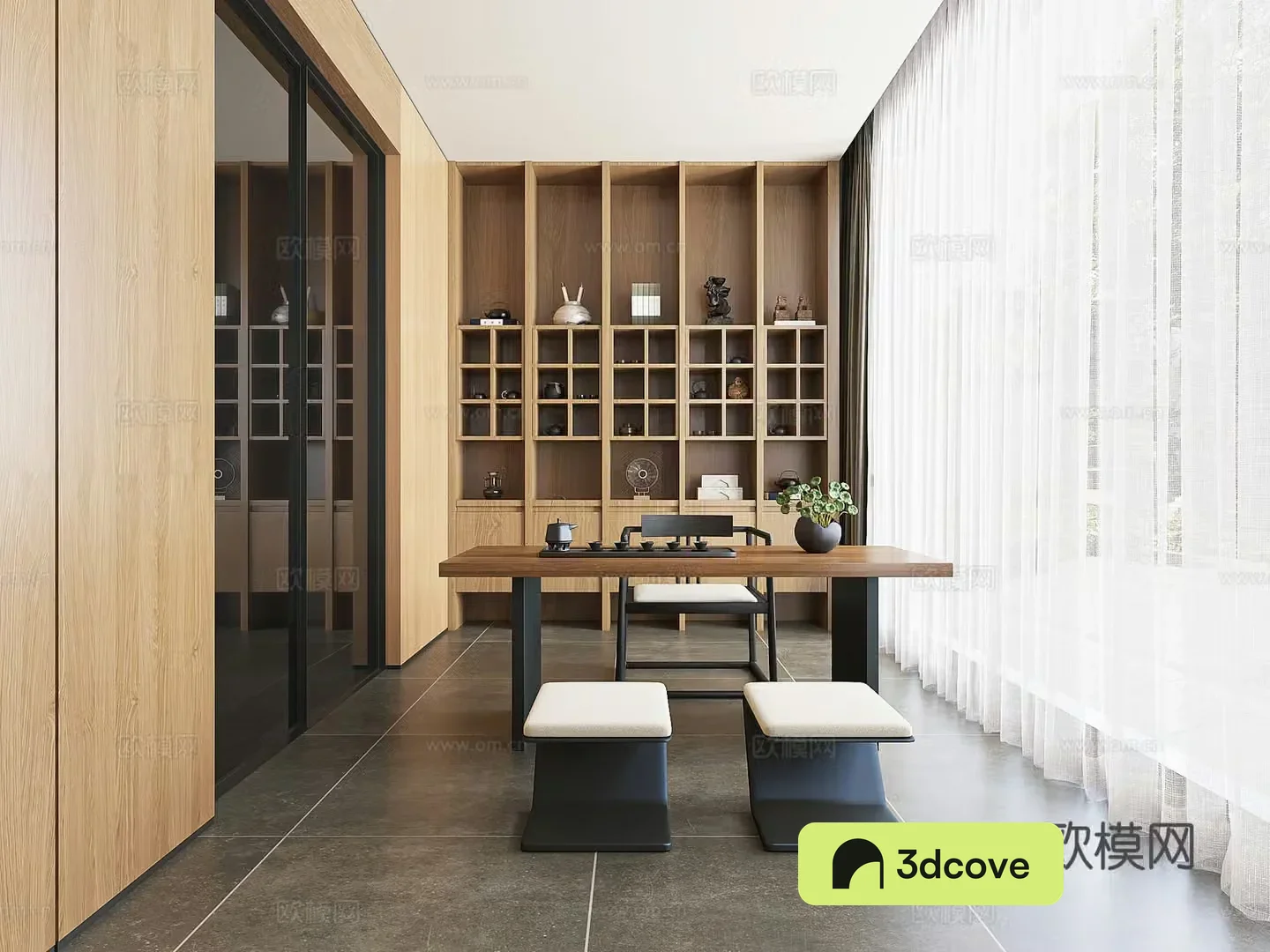 New Chinese tea room