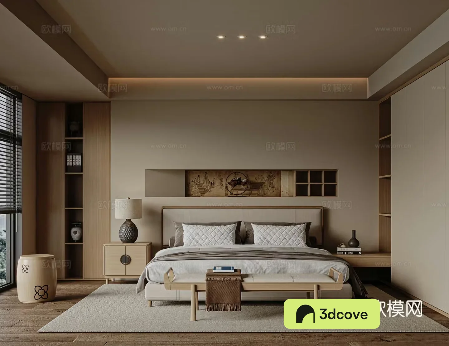 Song’s bedroom new Chinese bedroom
