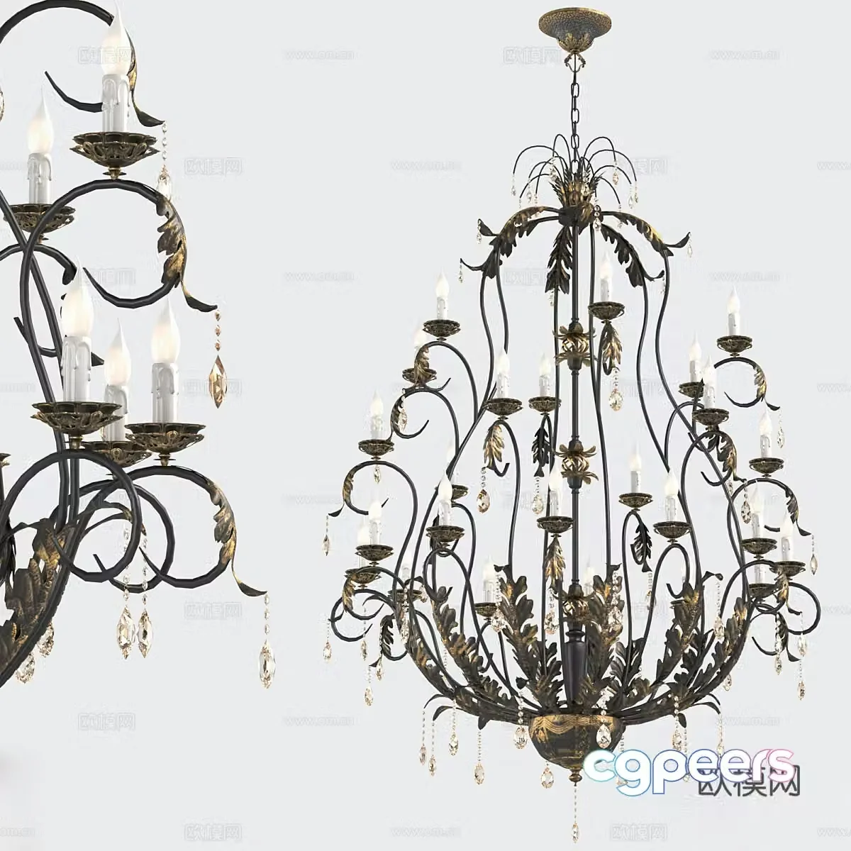 Chandelier 3d model