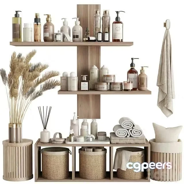 3ds Max Free – Bathroom Accessories 04