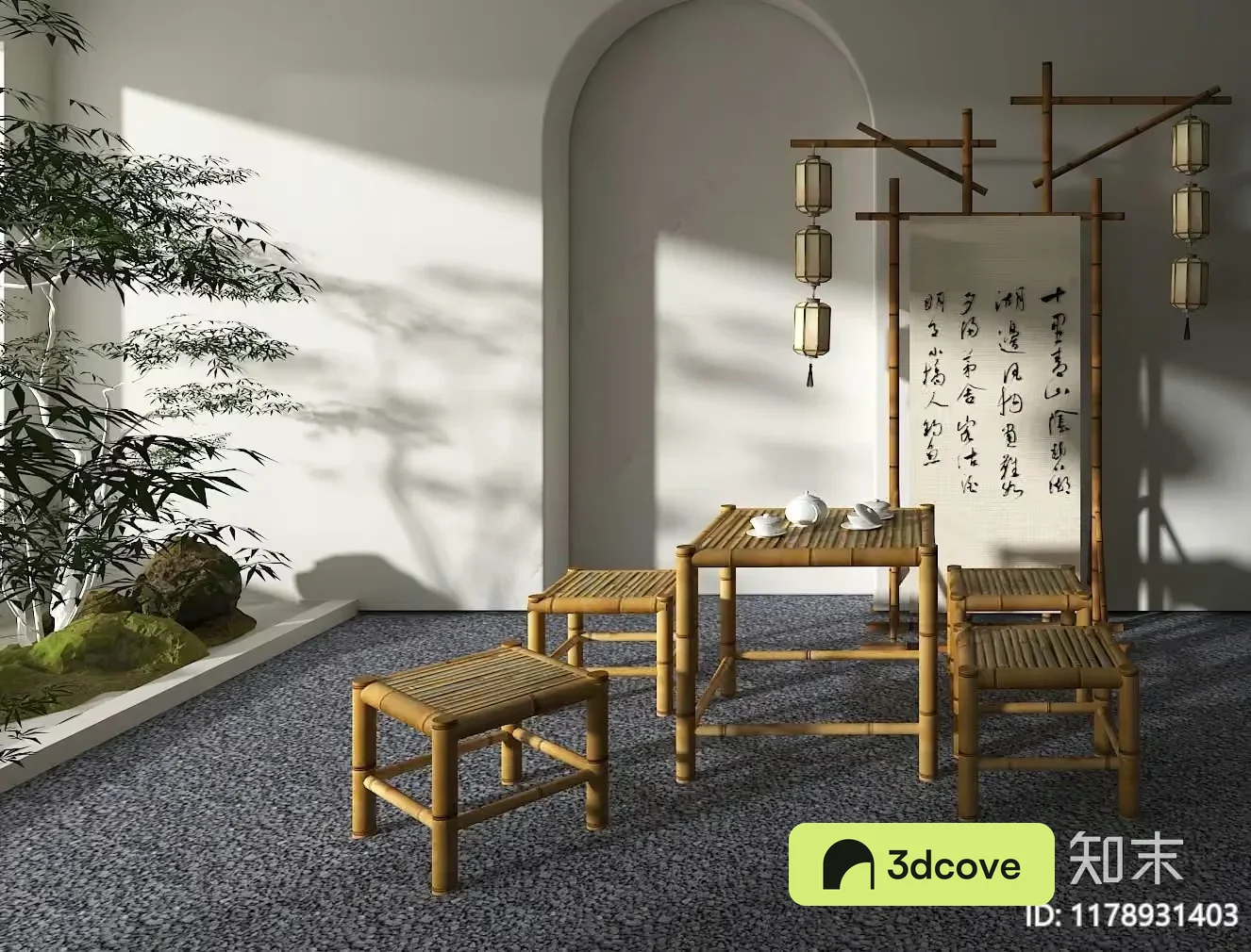 Asian Bamboo Furniture