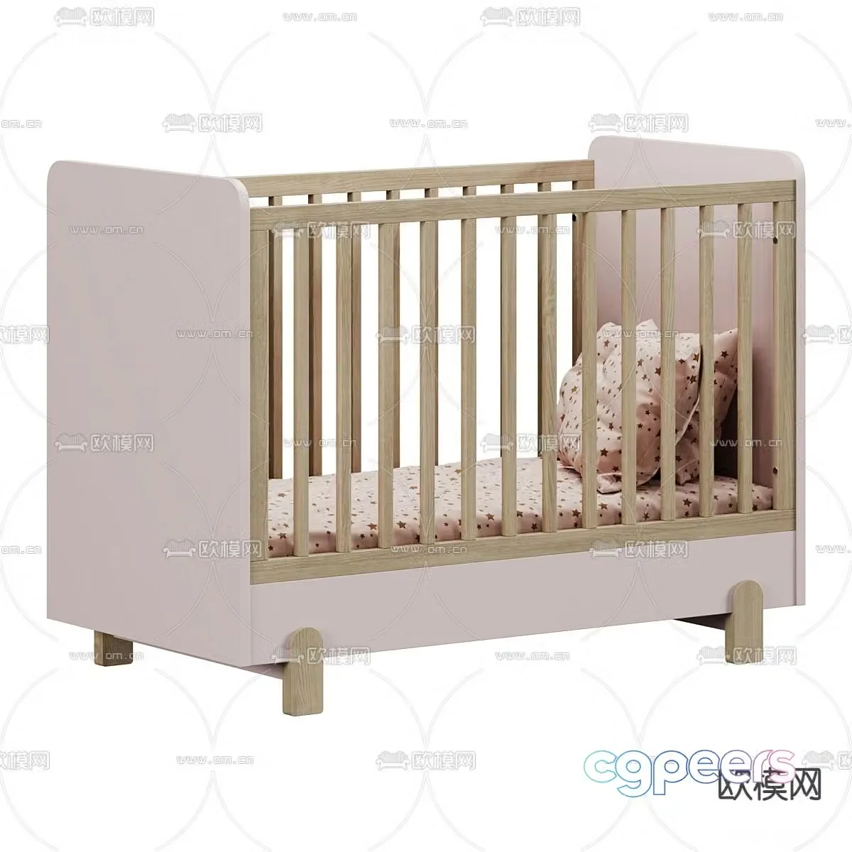crib 3d model