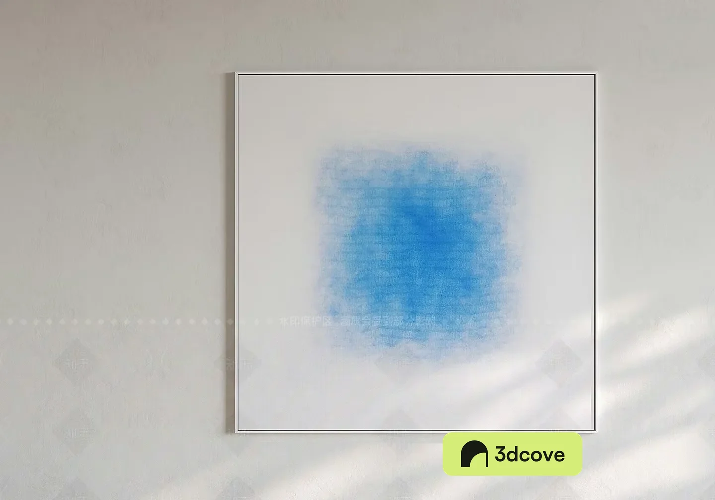 Abstract Blue Painting