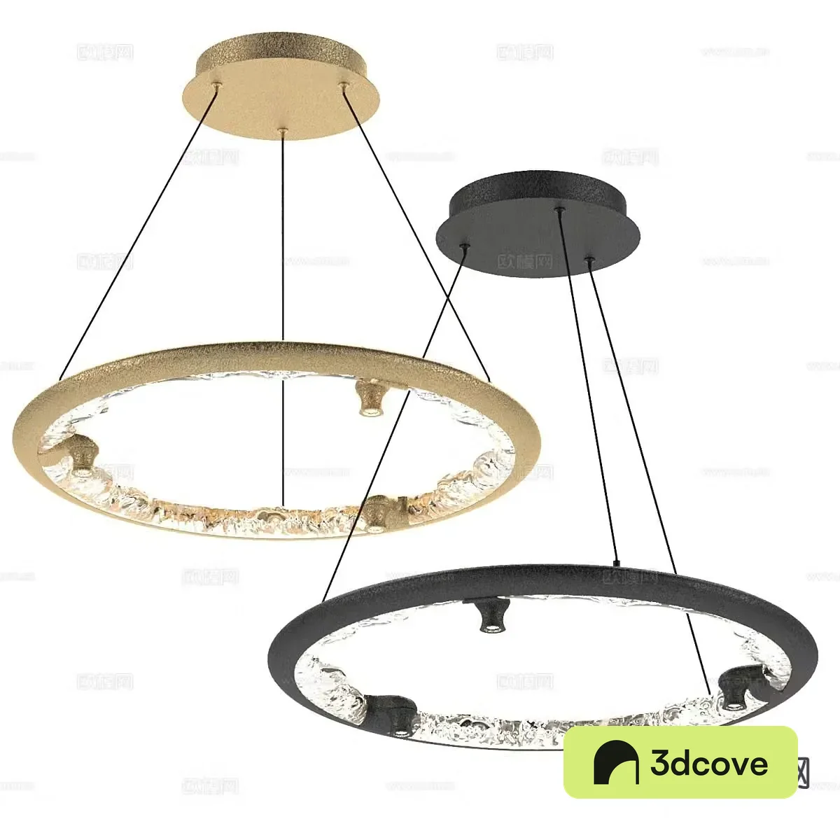 Modern ring chandelier