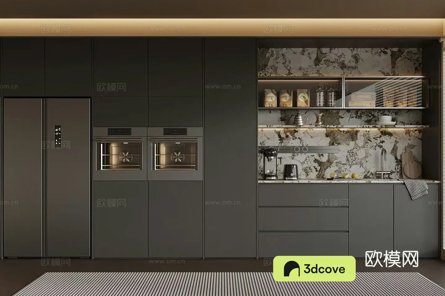 Modern wine cabinet