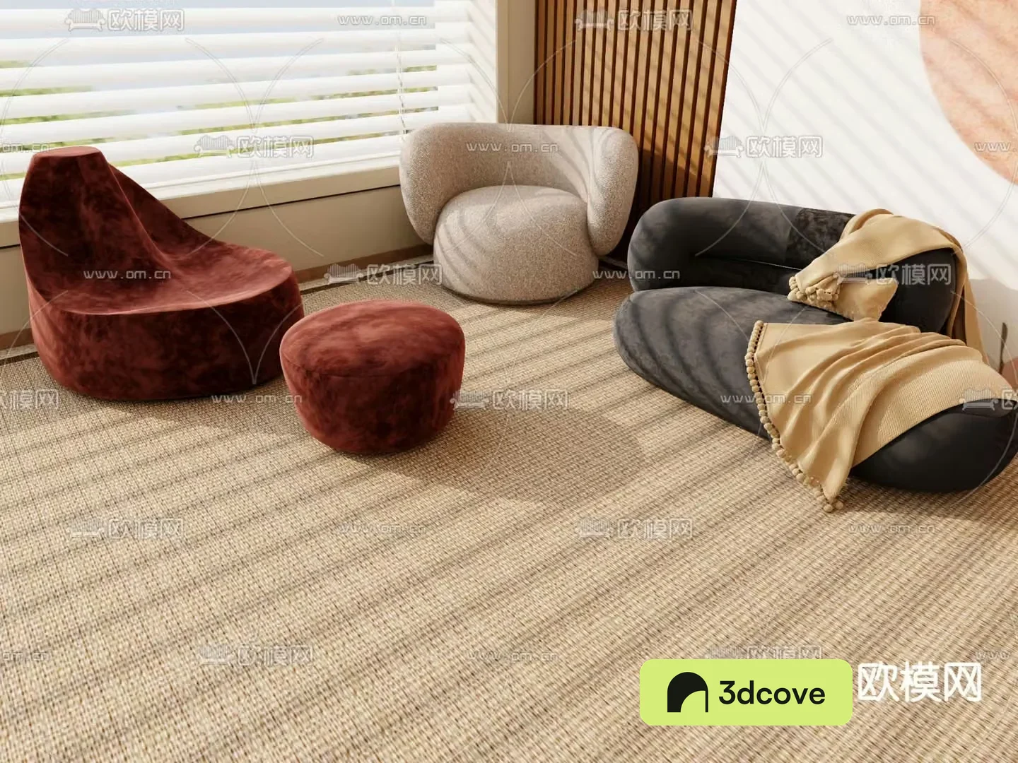Single sofa leisure sofa