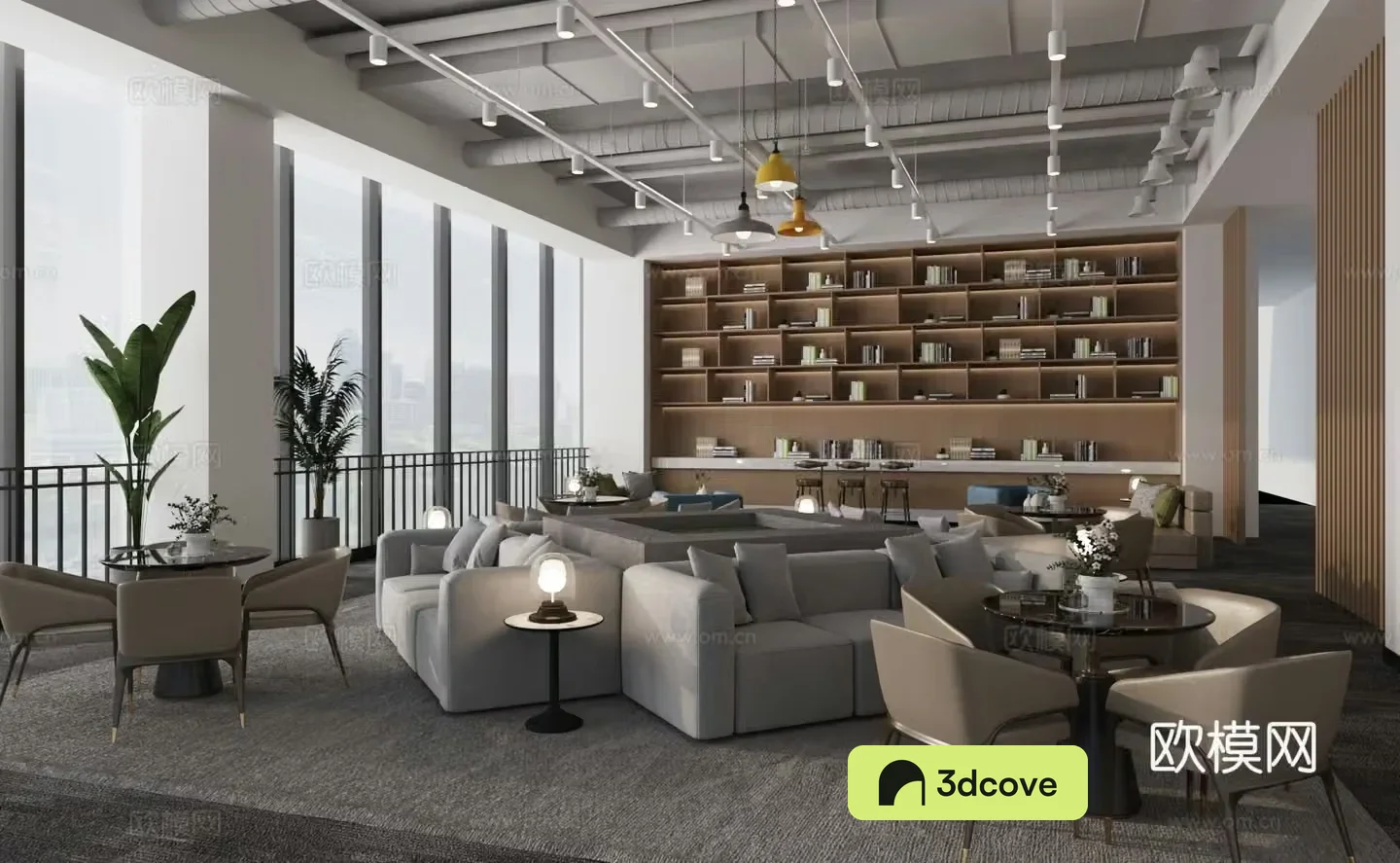 Modern Event Center Sales Office