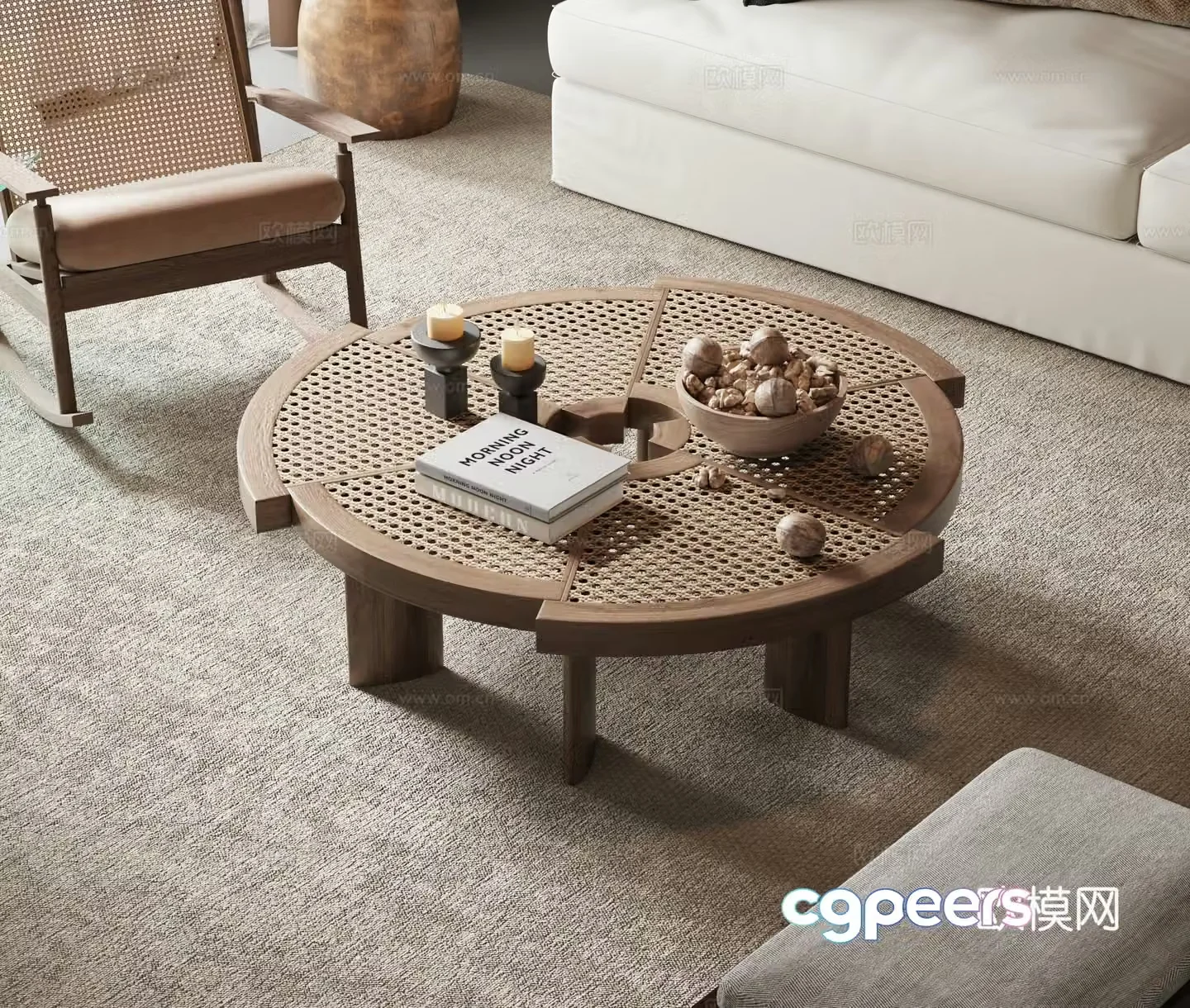 Wasabi coffee table 3D model