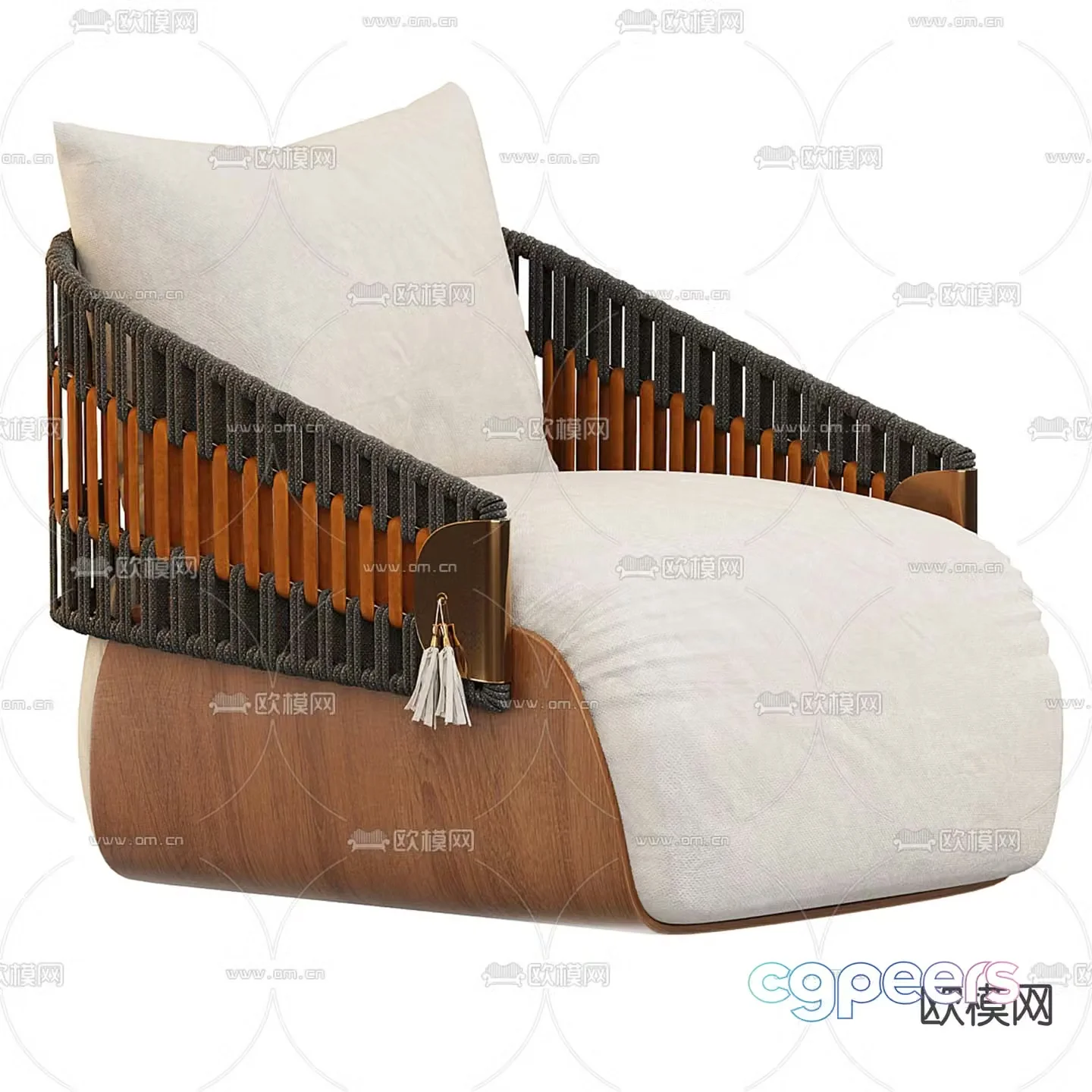 Leisure sofa 3d model