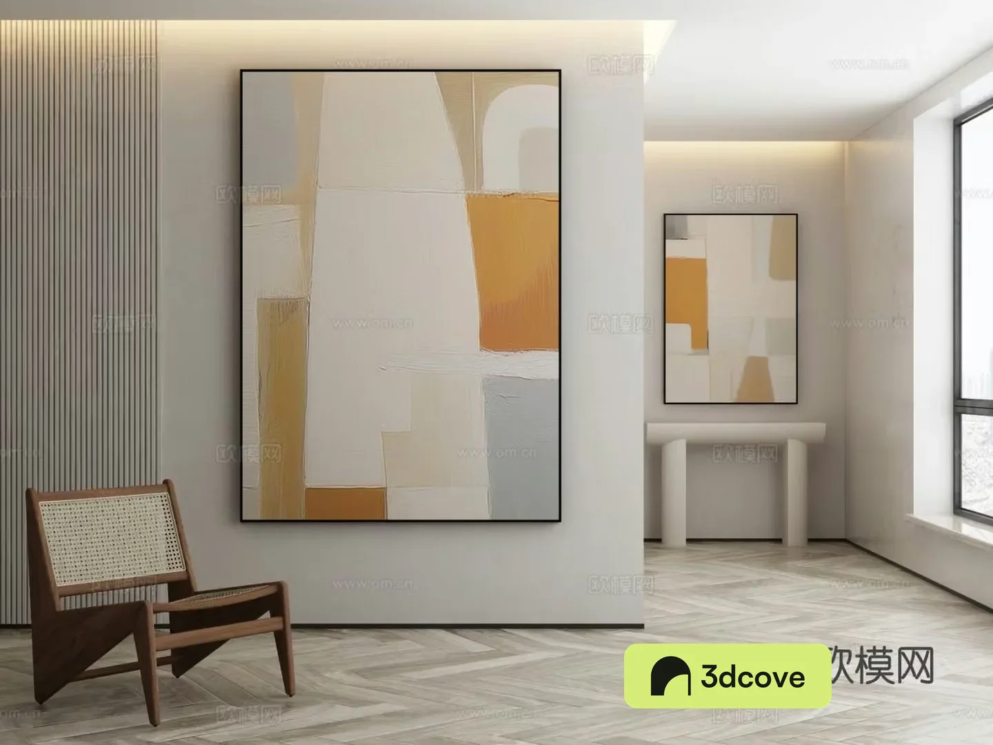 Modern texture painting decorative painting