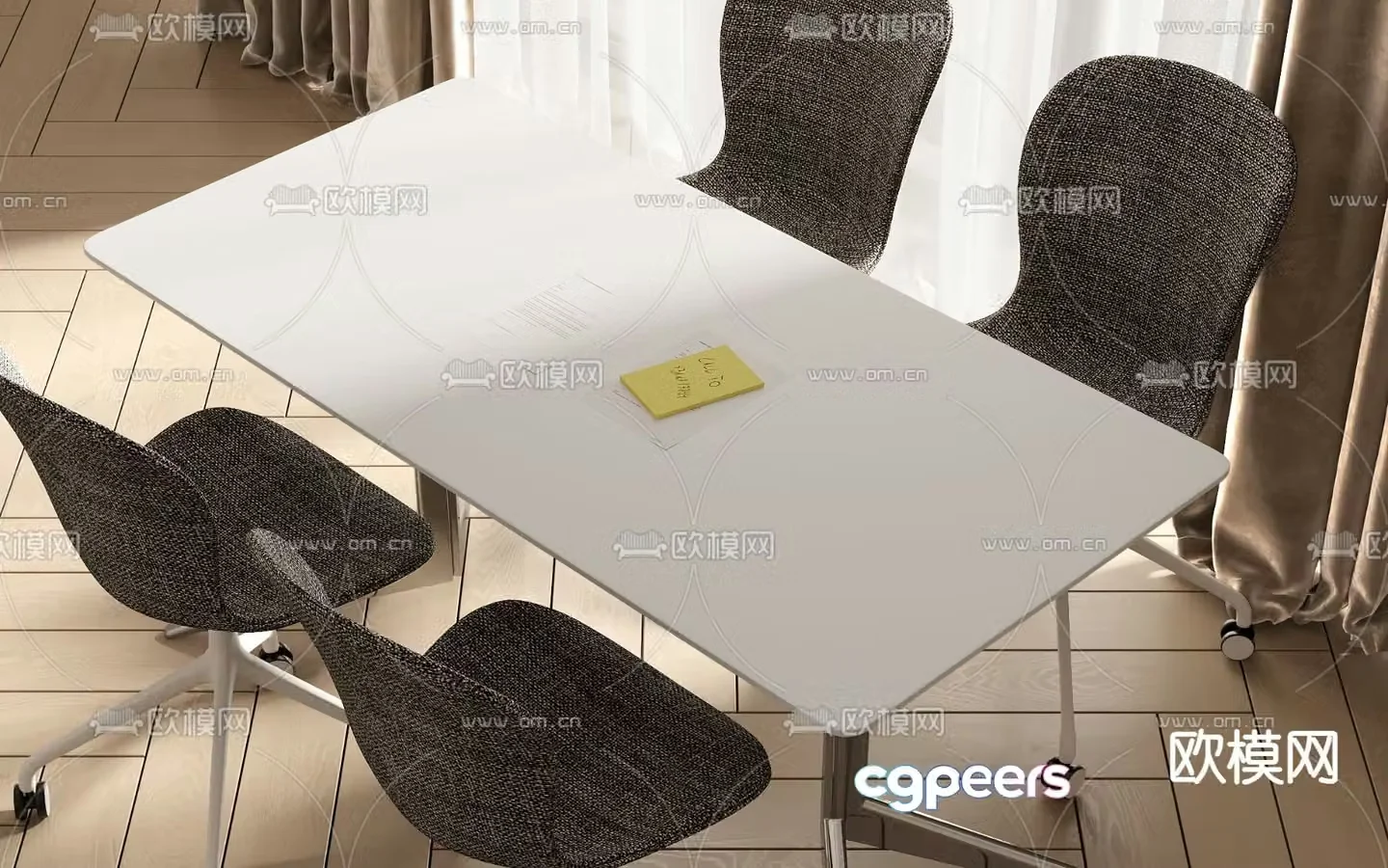 conference table conference table 3d model