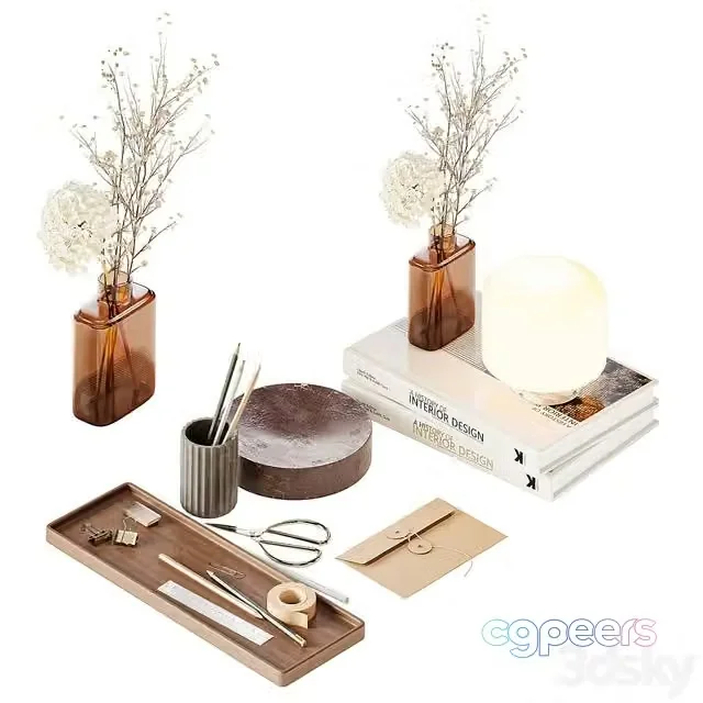 3ds Max Free – DECORATIVE SET 02 10
